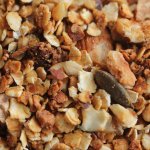 Granola maison en vu rapprochée
