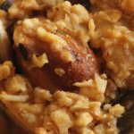 Vue macro d'une barre de céréale